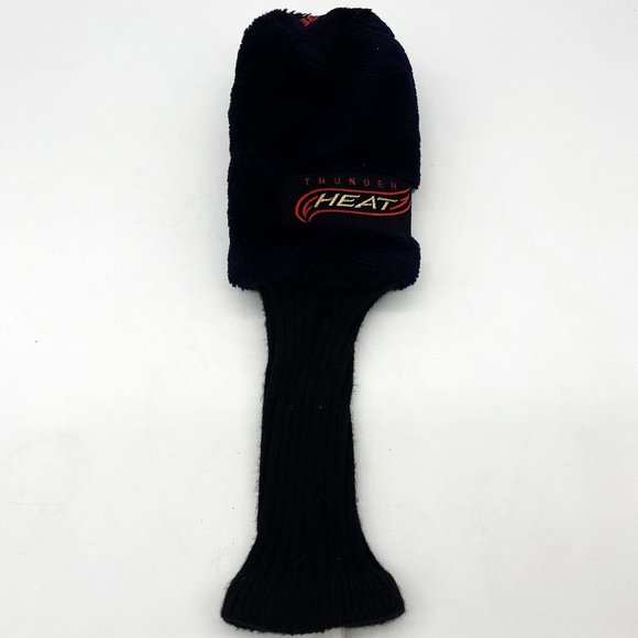Top-Flite Thunder Heat Blue/Black Golf Club Driver Plush Head Cover Golfing - Picture 1 of 7